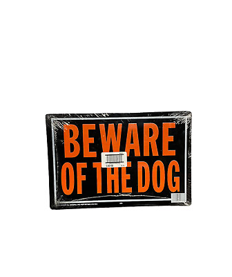 #ad 12 Hy Ko 10X14quot; BEWARE OF THE DOG Aluminum Sign Rust Free $29.99