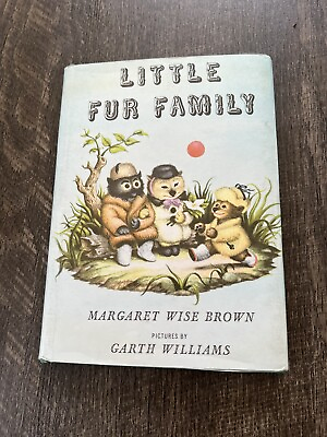 #ad LITTLE FUR FAMILY By Margaret Wise Brown amp; Garth William Hardcover Book 1974 $34.00