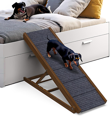 #ad Dog Ramp for Bed Small Dog to Large Dog Portable Ramp for Dogs Folding Dog Ra $131.99
