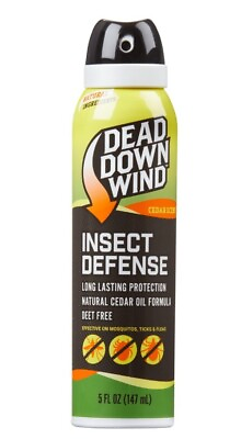 #ad DEAD DOWN WIND MOSQUITO amp; TICK SHIELD 5 FL 0Z Insect Defense NATURAL Made In USA $11.95