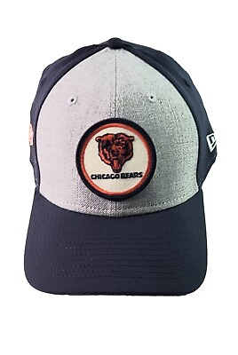 #ad Chicago Bears New Era 39THIRTY 2022 NFL Sideline On Field M L Cap PRE OWNED $28.00