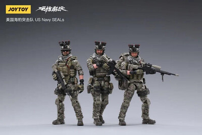 #ad JOYTOY 3.75#x27;#x27; Movable Soldier Toy 1:18 US Navy Seals Action Figure Toy In Stock $177.59