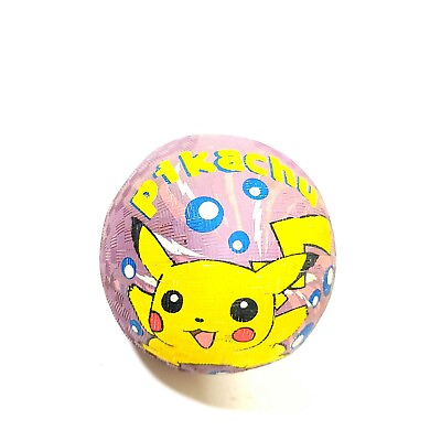 #ad Vintage Pokemon Latex Ball Pikachu Purple 1998 by Nintendo amp; Hedstrom $9.99
