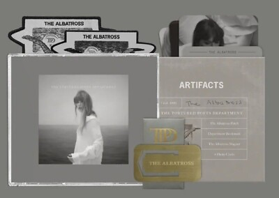 #ad Taylor Swift TTPD Albatross Collectors Edition Deluxe CD The Tortured Poets Dept $39.95