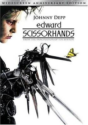 #ad Edward Scissorhands Widescreen Anniversary Edition DVD By Johnny Depp GOOD $4.19