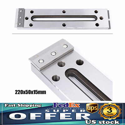 #ad Wire EDM Fixture Board Stainless Jig Tools Clamping amp; Leveling CNC 220x50x15 mm $52.25
