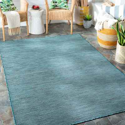 #ad Area Rugs 8x10 Traditional Living Room 5x7 Bedroom Carpet Tonsel Aqua Rug $37.00
