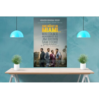 #ad One Night in Miami Fine Art Movie Poster GBP 3.99