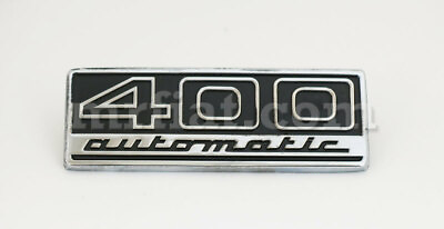 #ad Ferrari 400 Automatic Badge Emblem Script New $285.00