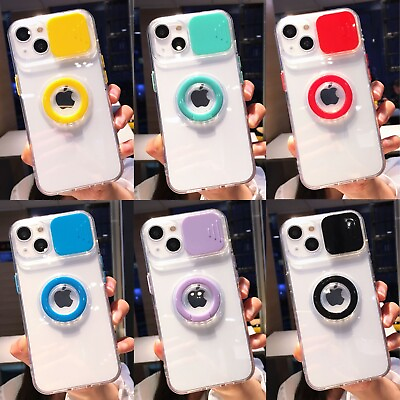 #ad For iPhone 14 13 Pro Max Camera Protection Clear Cute Case Woman Girl New Cover $5.99