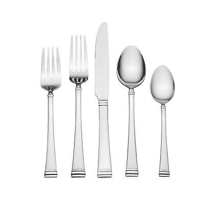 #ad 20 piece Stainless Steel Flatware Set Service for 4 $31.49