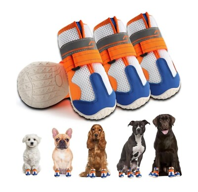 #ad Dog Shoes for Small Dogs: Breathable Medium Dog Boots Paw Protector for Summer H $16.14