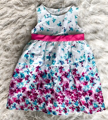 #ad PRE OWNED Gymboree Holiday Floral Dress 2T $28.00