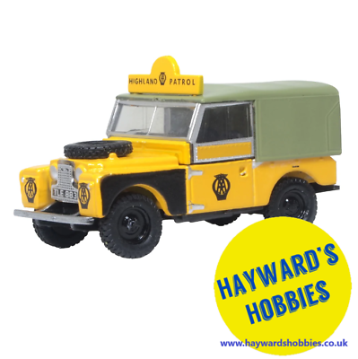 #ad Oxford Diecast 76LAN188025 Land Rover Series 1 #x27;AA#x27; 1:76 Scale Diecast Model GBP 12.49