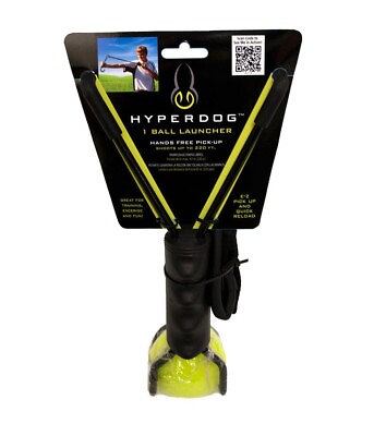 #ad HyperDog 1 Ball Launcher Interactive play Dog Toy Launches over 200 feet $42.95