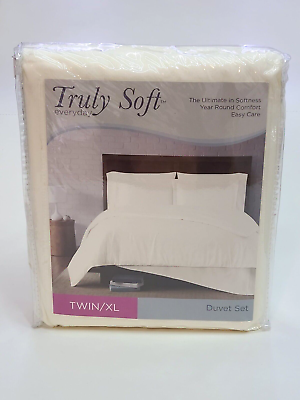 #ad Truly Soft Everyday Duvet Set Twin $19.99