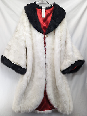 #ad Vintage Disney Store Cruella Deville Coat 101 Dalmatians Costume Medium .Read. $300.00