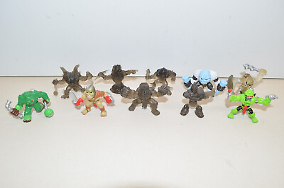 #ad FISTFUL OF POWER Mini Figure Lot 2004 Moose 1.5quot; Tall MONSTERS Aliens Spartan $16.00