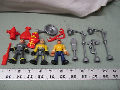 #ad Fisher Price Imaginext City Seal Rescue Fire Department Accessories Figure Lot A $23.41