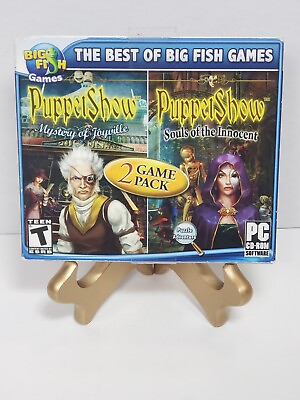#ad Puppetshow 2 Pack Mystery of Joyville and Souls of the Innocent PC Games $8.00