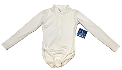 #ad Motionwear Turtleneck Leotard Long Sleeve LS Bodysuit Cheer Dance 3720 New Girl $14.99