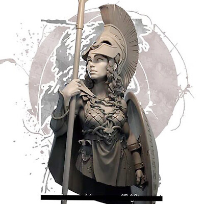 #ad 1 10 resin figure bust model Ancient warrior unpainted unassembled $23.98
