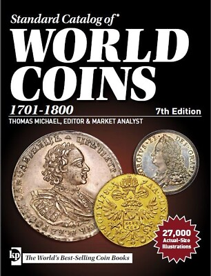 #ad Digital book. Standard Catalog of World Coins. 1701 1800 7th Edition $1.77