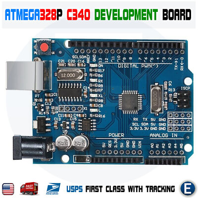 #ad ATmega328P CH340 USB Microcontroller Development Board Compatible with Arduino $6.63