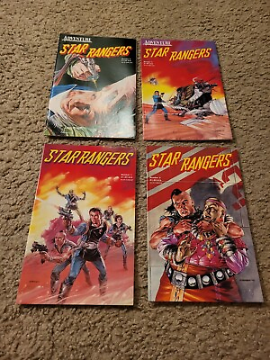 #ad Star Rangers 1 4 Adventure Publications comics lot COMPLETE SET 1987 HIGH GRADE $6.95