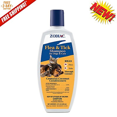 Medicated Shampoo Dog For Mange Mites Scabies Ticks Fleas Skin Care Anti fungal $13.85