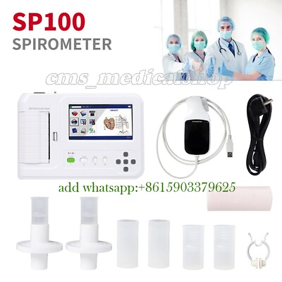 #ad Digital Spirometer Lung Function Breathing Diagnostic Pulmonary Testing Device $399.00