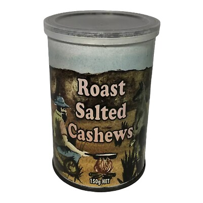 #ad Rare Vintage Australian Cashew Tin *BEST BEFORE 1999* Empty AU $31.49
