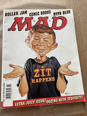 #ad #ad Mad Magazine #382 June 1999 VG Shipping included $10.90