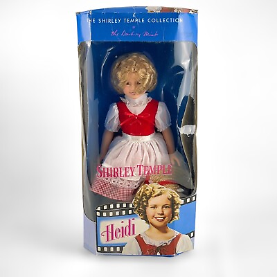 #ad Danbury Mint Shirley Temple Heidi Doll 1996 14quot; $15.00