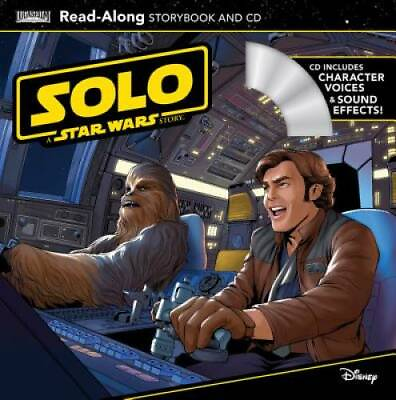 #ad Solo: A Star Wars Story Read Along Storybook and CD Paperback GOOD $5.12