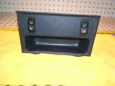 #ad Mercedes C W126 SEC SEL 81 85 Center console BLUE front OEM 1 Tray with 2 Slots $289.00