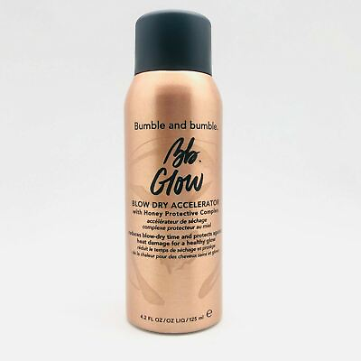 #ad Bumble and Bumble Bb Glow Blow Dry Accelerator Honey Protective Complex 4.2 OZ $16.88