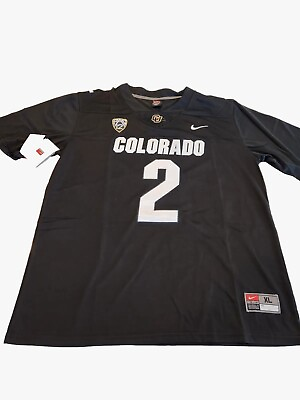 #ad 🔥 Shedeur Sanders 🔥 Colorado Buffaloes NCAA Football 🏈 Nike Team Jersey XL $69.28
