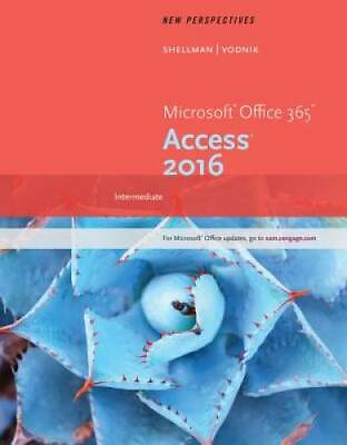 #ad New Perspectives Microsoft Office 365 amp; Access 2016: Intermediate GOOD $7.28