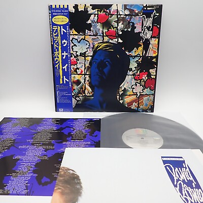 #ad David Bowie ‎– Tonight Japan LP OBI VINYL EYS 91092 with POSTER $33.00