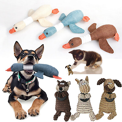 #ad Goose Indestructible Dog Toys for Aggressive Chewers Small Medium Large Breed US $6.99