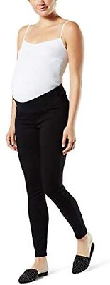 #ad Signature by Levi Strauss amp; Co. Womens MaternitySkinny Jeans Medium Black Noir $8.99