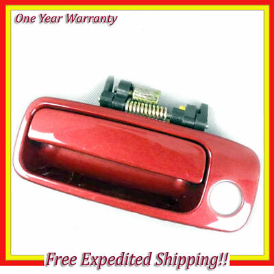 #ad Front Left Outside Door Handle For 97 98 01 Toyota Camry Sunfire Red 3K4 B3919 $12.33