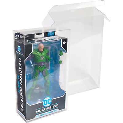 #ad McFarlane DC Multiverse Box Protector Case for 7quot; Action Figure Retail Display $54.99