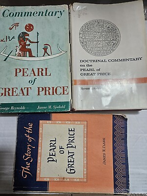 #ad Pearl Of Great Price Book Lot Story Commentary Sjodahl Clarke LDS $14.99