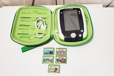 #ad LeapFrog LeapPad2 Kid’s Learning Tablet 5 Games Stylus and Shell $32.98
