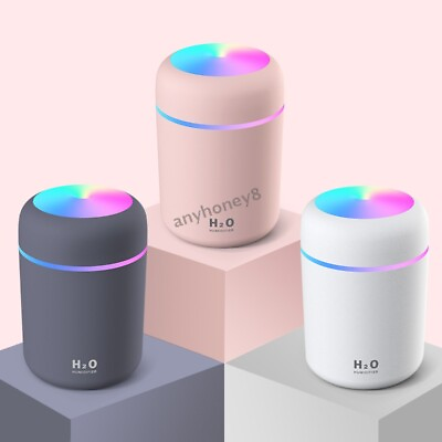 #ad Aroma Essential Oil Diffuser Grain Ultrasonic Air LED Aromatherapy Humidifier $10.99