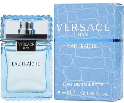 #ad Versace Man Eau Fraiche by Gianni Versace EDT 0.17oz New in Box $8.32