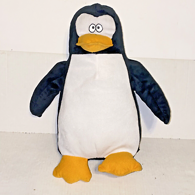 #ad 2010 Toy Factory Large Plush Stuffed 17quot; Standing Penguin $18.00