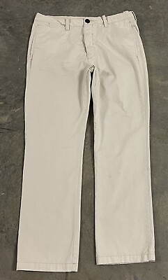 #ad Men’s Abercrombie amp; Fitch Aamp;F Button Fly Khaki Chino Pants Adult Size 34x31 $16.67